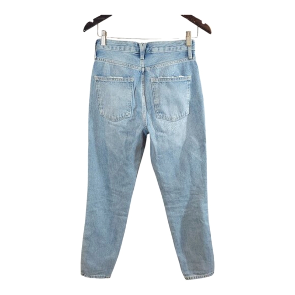 We the Free by Free People Stove Pipe High Rise Jeans in Out West Women's 25 - Picture 4 of 6